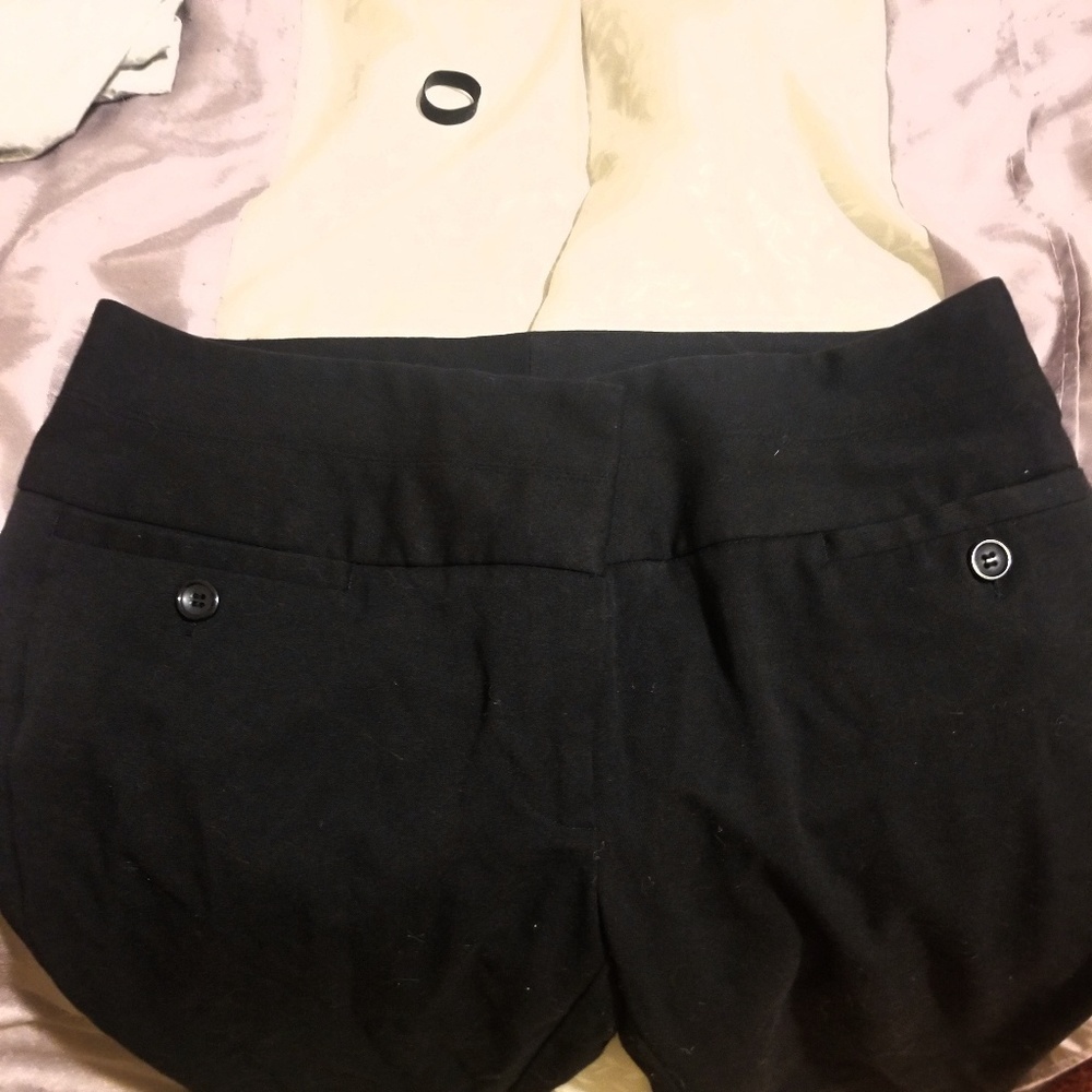 Maurices Bootcut Black Dress Pants